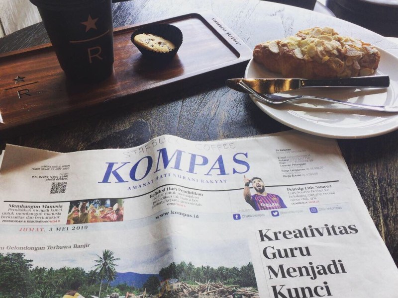 ほぼにちインドネシア語～Kompas～